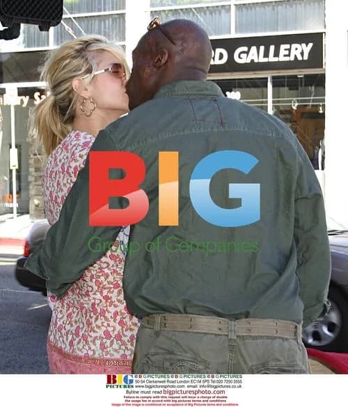 Heidi Klum with Seal and baby Leni