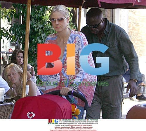 Heidi Klum with Seal and Baby Leni