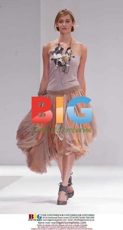 Models on Catwalk at Red or Dead Show