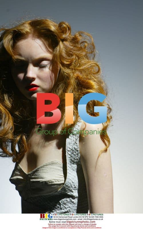 Lily Cole at Rafael Lopez LFW Show