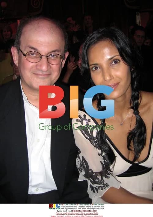 Salman Rushdie at Temperley Show