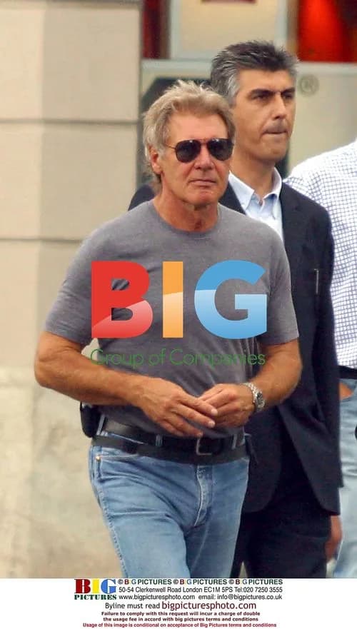 Harrison Ford Out in Barcelona