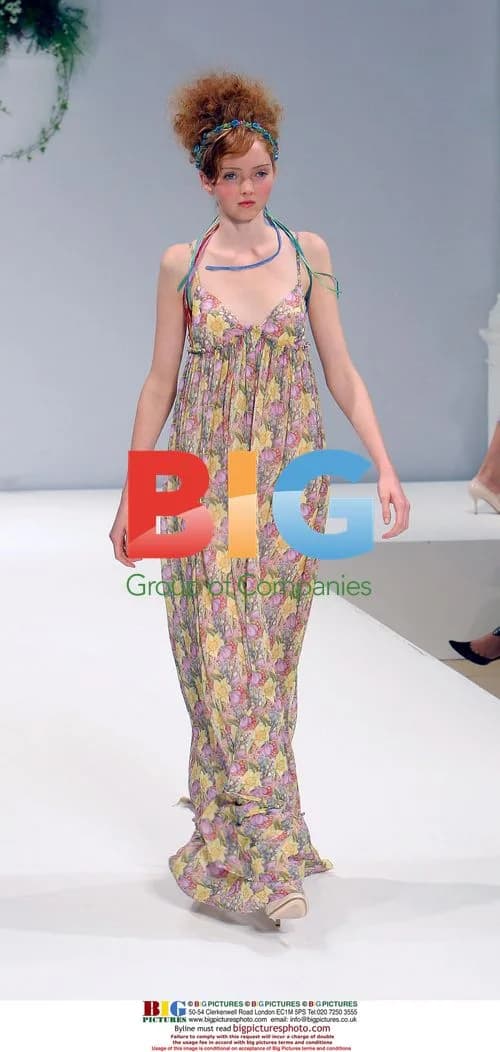Lily Cole Walks for Boyd at LFW