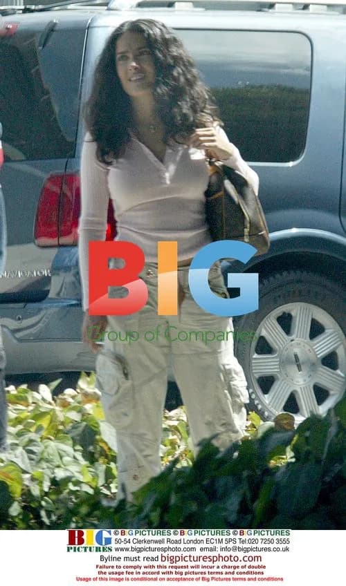 Salma Hayek Out with Friend in Beverly Hills
