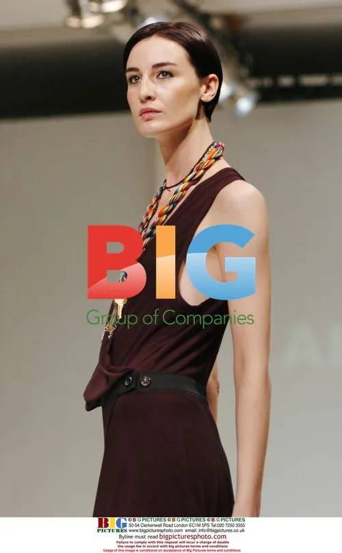 Erin O'Connor at London Fashion Week