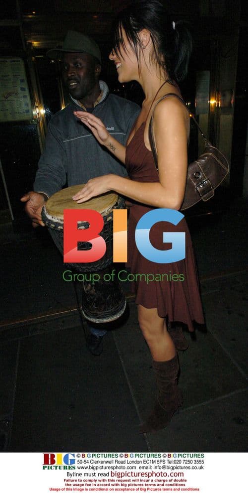 FHM Model Emma Davies Flashes at Chinawhites