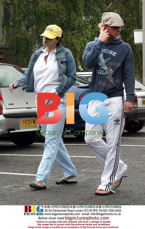 Jade Goody and Jeff Brazier Leave Hospital