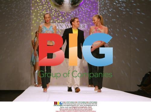 Jodie Kidd and Tristan Webber at London Fashion Week