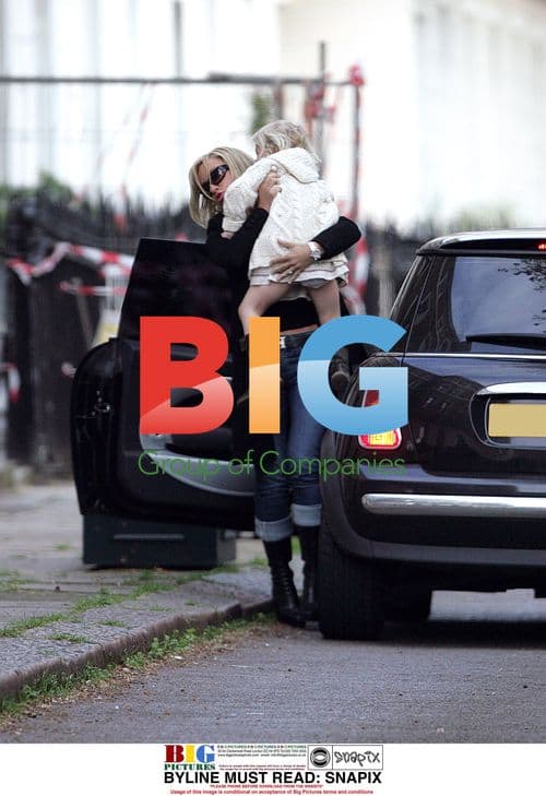 Meg Matthews and Daughter Anais