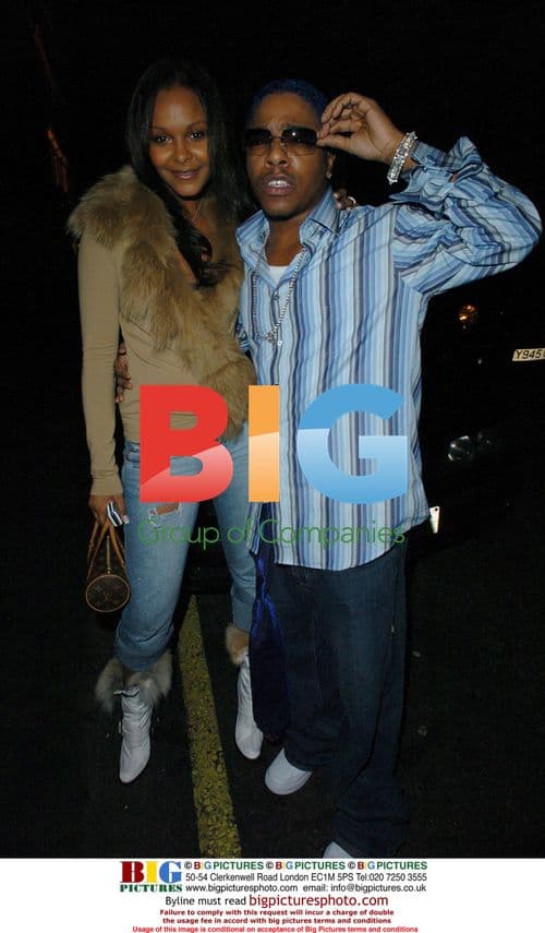 Samantha Mumba and Sisqo at Scot Henshall Party