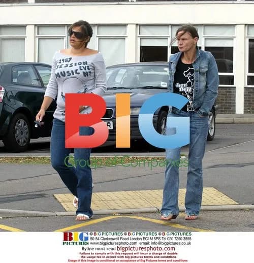 Jade Goody and Mum Shopping in Harlow