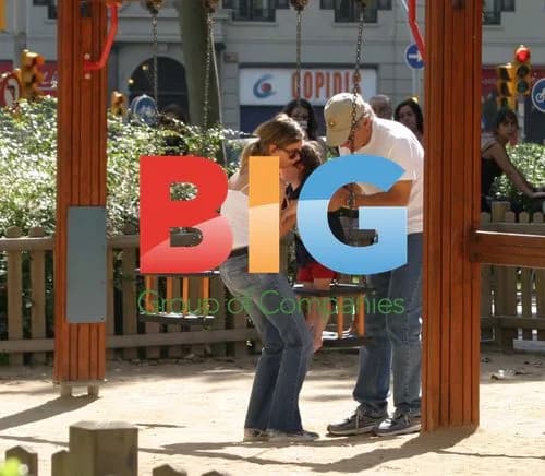 Harrison Ford and Calista Flockhart Family Outing in Barcelona