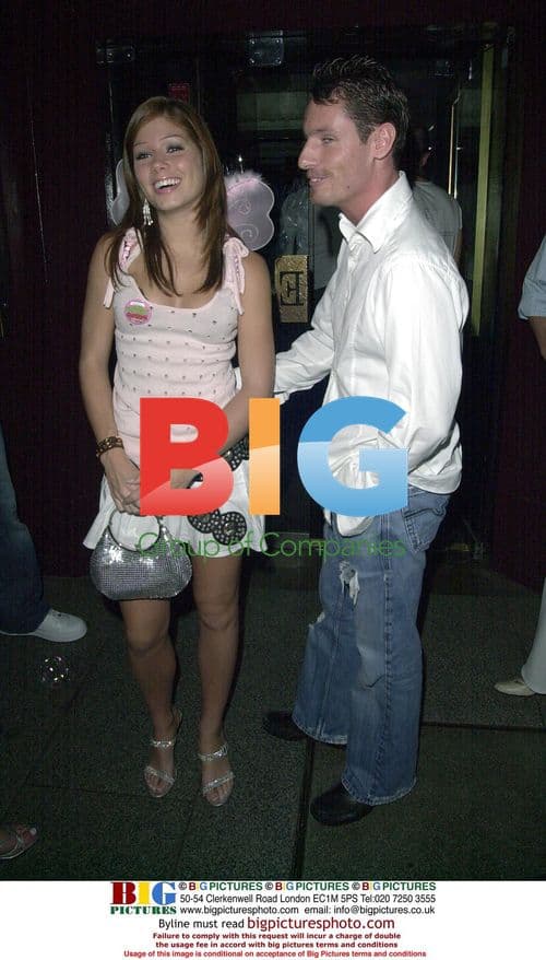 Nikki Sanderson and Dean Gaffney at Hen Night