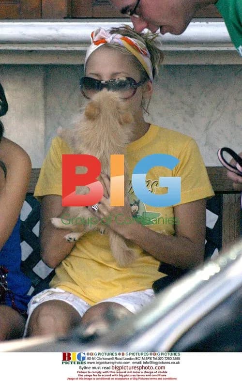 Kirsten Dunst and Nicole Richie on Sunset Plaza