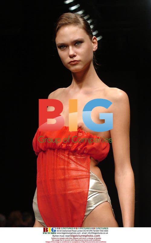 Models on Luciano Soprani Catwalk