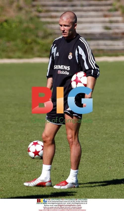 Real Madrid Training for Champions League Match