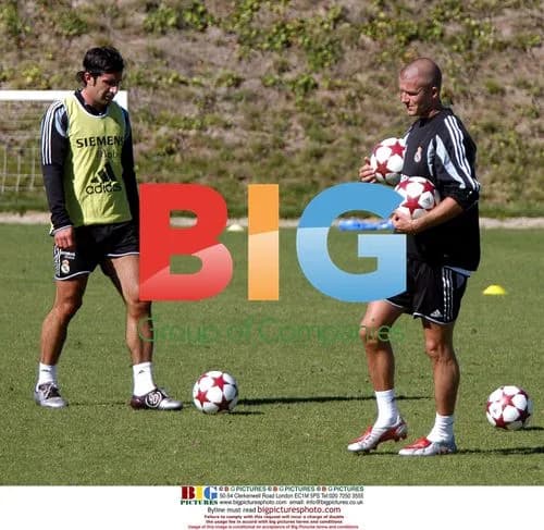 Real Madrid training session