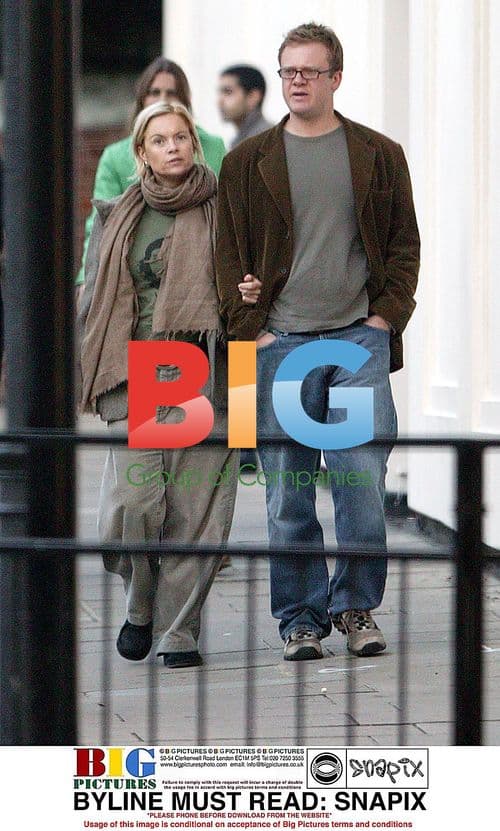 Mariella Frostrup shopping with husband