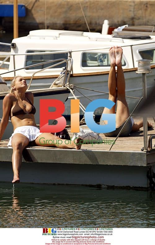 Models Tanya and Kayle on Holiday