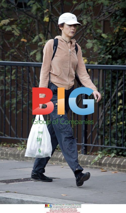 Deborah Moore out and about in London