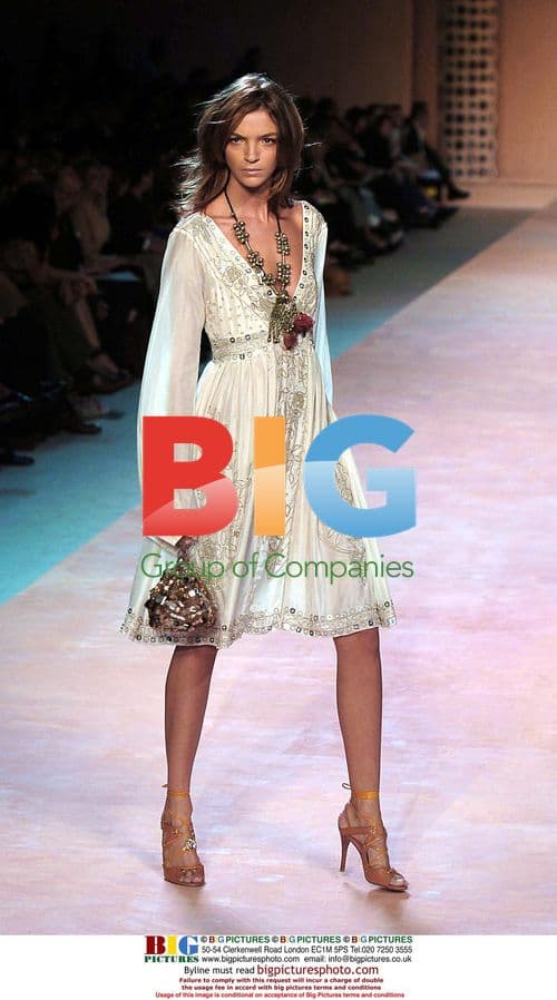 Models at Blumarine Fashion Show