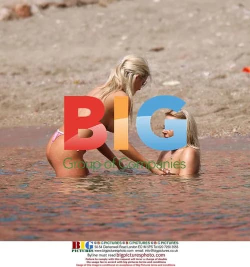 Glamour Models Tara and Delta on Holiday in Spain