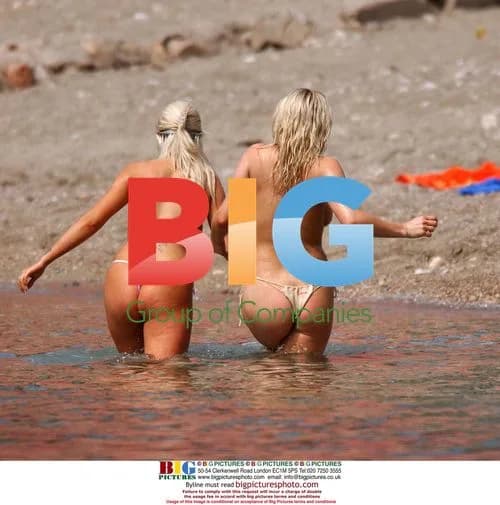 Glamour Models on Holiday in Spain