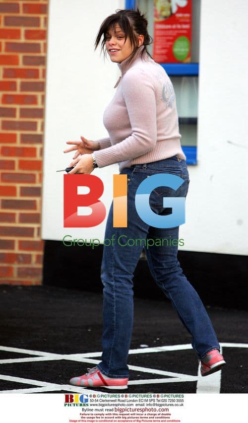 Jade Goody at Kiddi Cura Nursery Opening