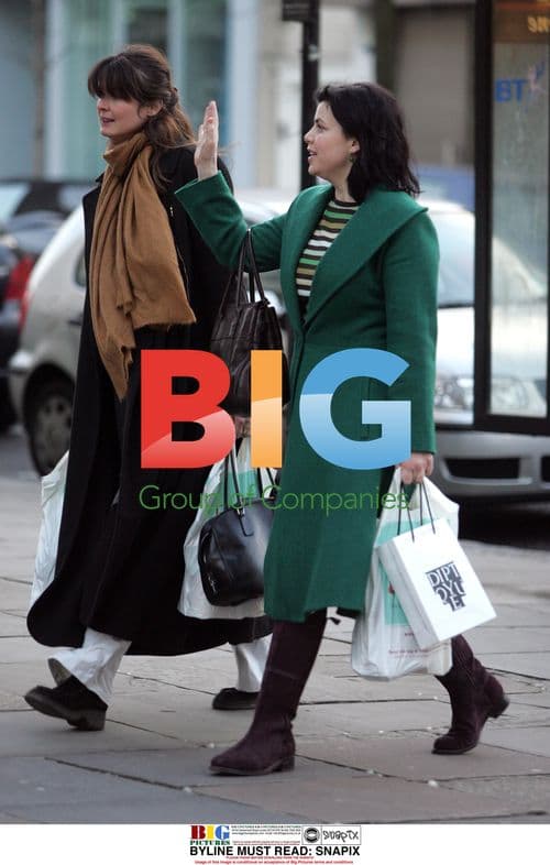 Kirstie and Trinny Bumping Into Each Other