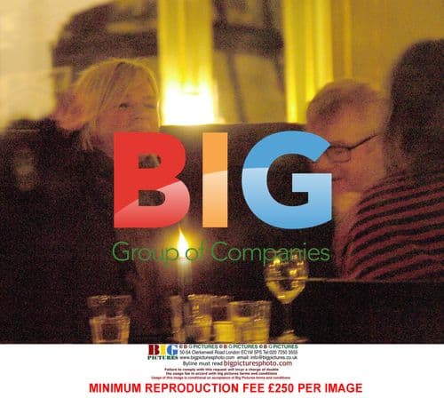 Chris Evans and Zoe Ball at Pub