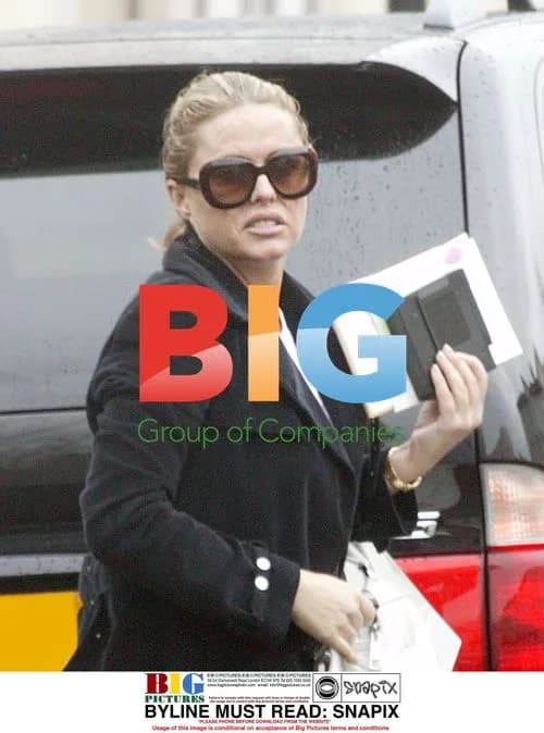 Patsy Kensit Candid Moment in London