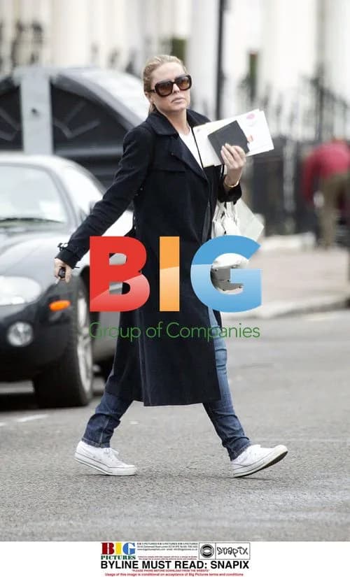 Patsy Kensit spotted in London