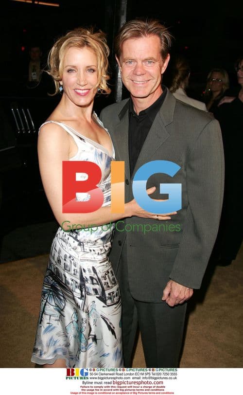 Felicity Hufman and William H. Macy at Sahara Premiere