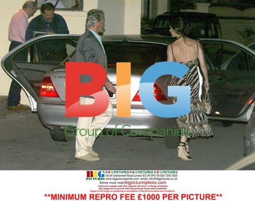 Michael Douglas and Catherine Zeta-Jones Spotted in Barbados