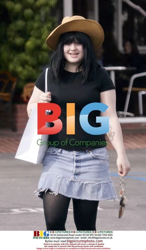 Kelly Osbourne shops at Fred Segal