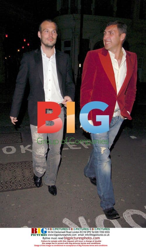 Arsenal\'s Freddie Ljungberg Leaving Nightclub