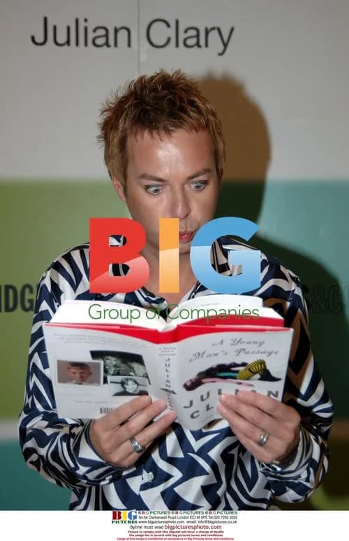 Julian Clary Promoting New Book