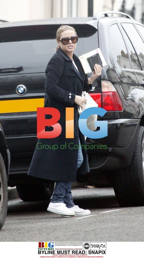 Patsy Kensit out in London