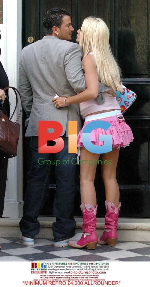 Pregnant Katie Price and Peter Andre