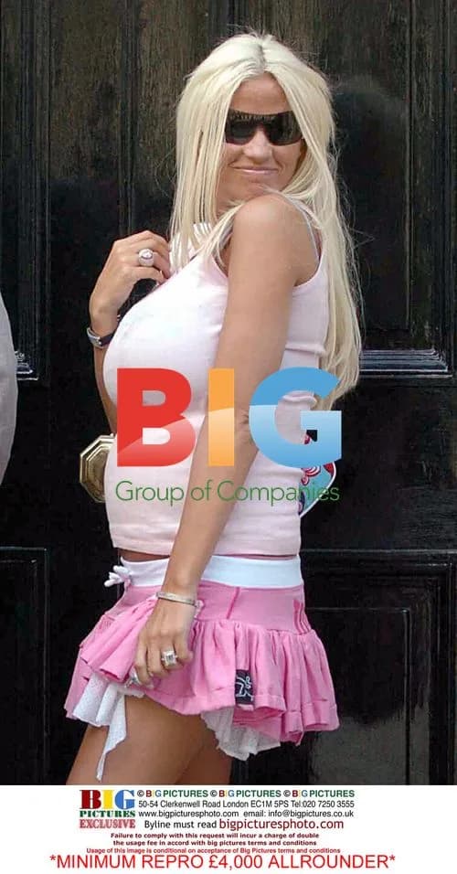 Katie Price and Peter Andre at Baby Clinic