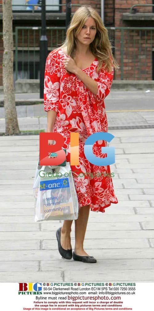 Sienna Miller out shopping in London