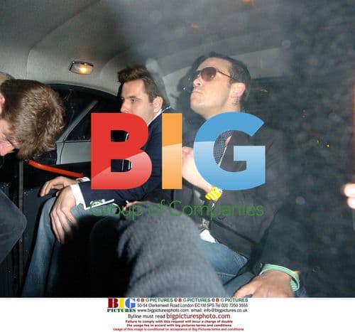 Robbie Williams and David Walliams