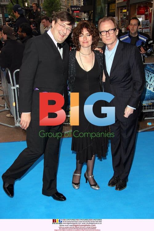Steven Fry, Anna Cancellor and Bill Nighy at London premiere