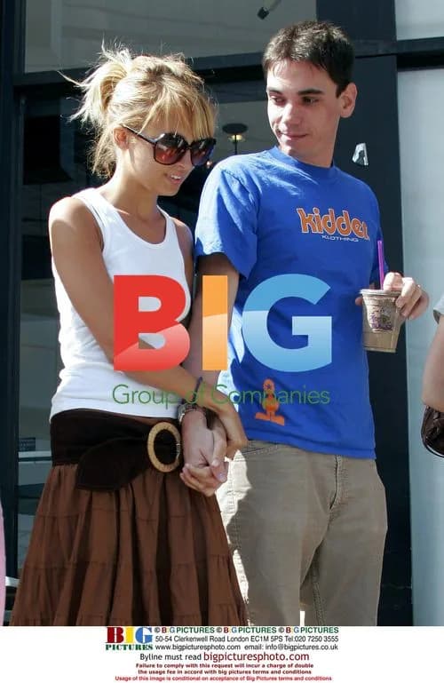 Nicole Richie and DJ AM Shop in Hollywood