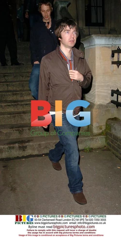 Noel Gallagher at Coldplay Performance
