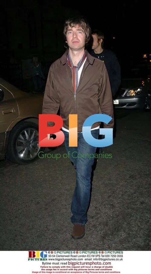 Noel Gallagher at Coldplay Performance
