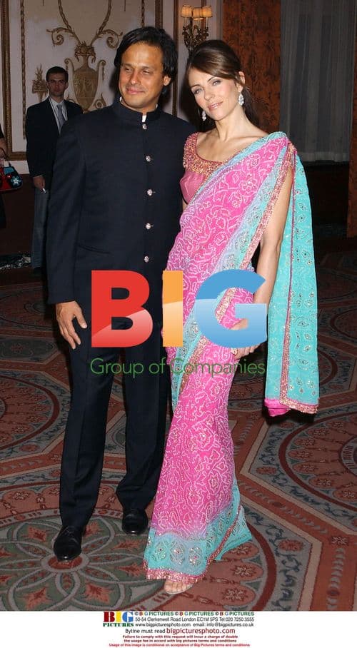 Elizabeth Hurley and Arun Nayar at Breast Cancer Gala