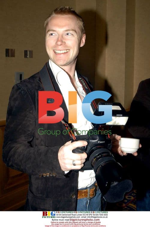 Ronan Keating Charity Walk with Models