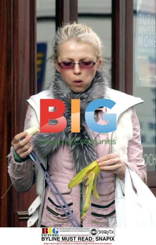 Hannah Sandling Shopping at M&S