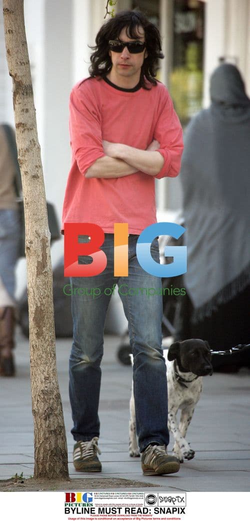 Primal Scream band members on London stroll